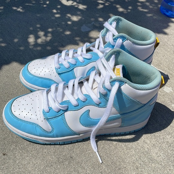 Nike Dunk High Blue Chill - Size 8 Men - Picture 4 of 11